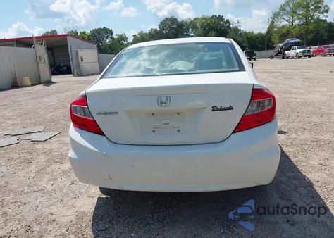 2012 Honda Civic Lx from USA, damaged, VIN 2HGFB2F5XCH521683